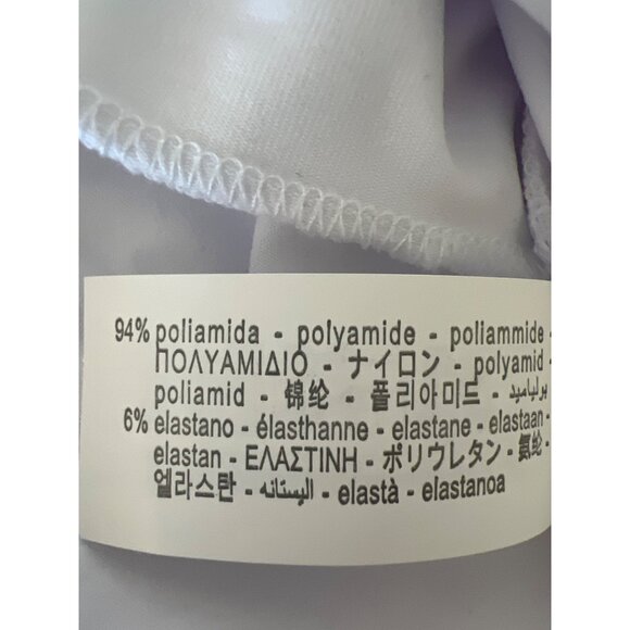 Zara White Sleeveless Square Neck Bodysuit - Picture 4 of 4